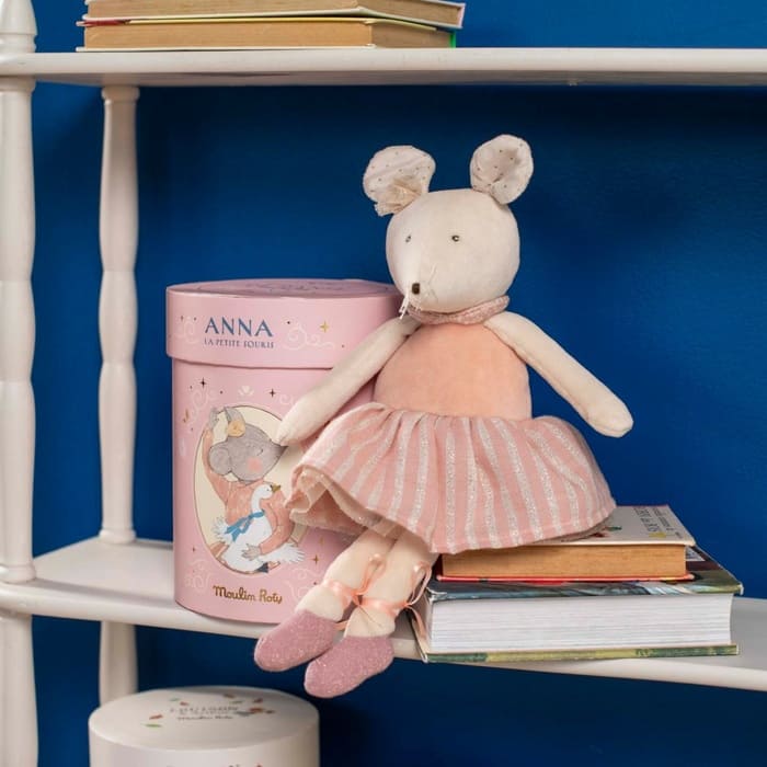 Moulin Roty bambola topo rosa danza