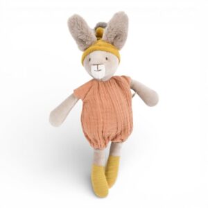 Moulin Roty peluche coniglio argilla