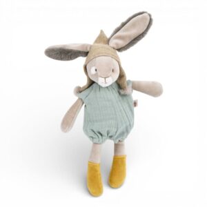 Moulin Roty peluche coniglio salvia