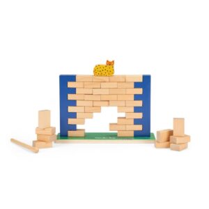 Moulin Roty gioco equilibrio muro legno bambini