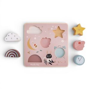 Moulin Roty puzzle sensoriale forme tattili