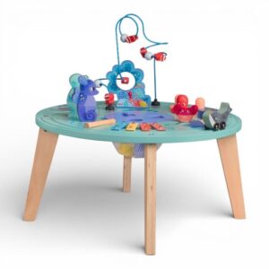 Moulin Roty tavolino attività legno bambino