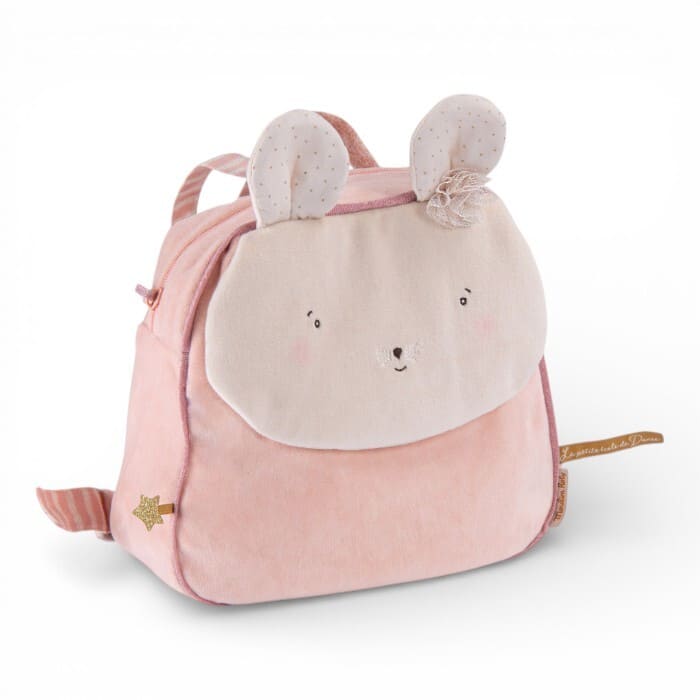 Moulin Roty zainetto topo rosa bambino