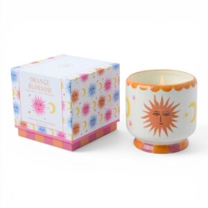 Candela Paddywax A Dopo ceramica Orange Blossom 226 g decorata a mano