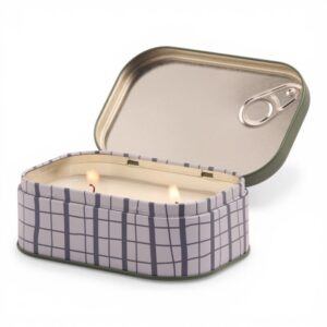 Candela Paddywax Bistro Fig & Olive 127 g in latta decorata