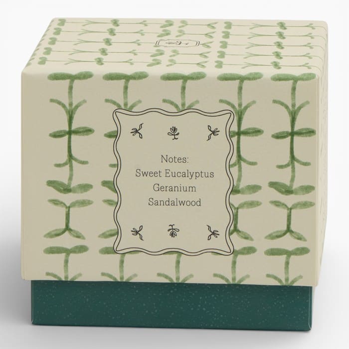 Candela profumata Paddywax Tulip Verbena & Lemongrass in vetro tulipano 155 g