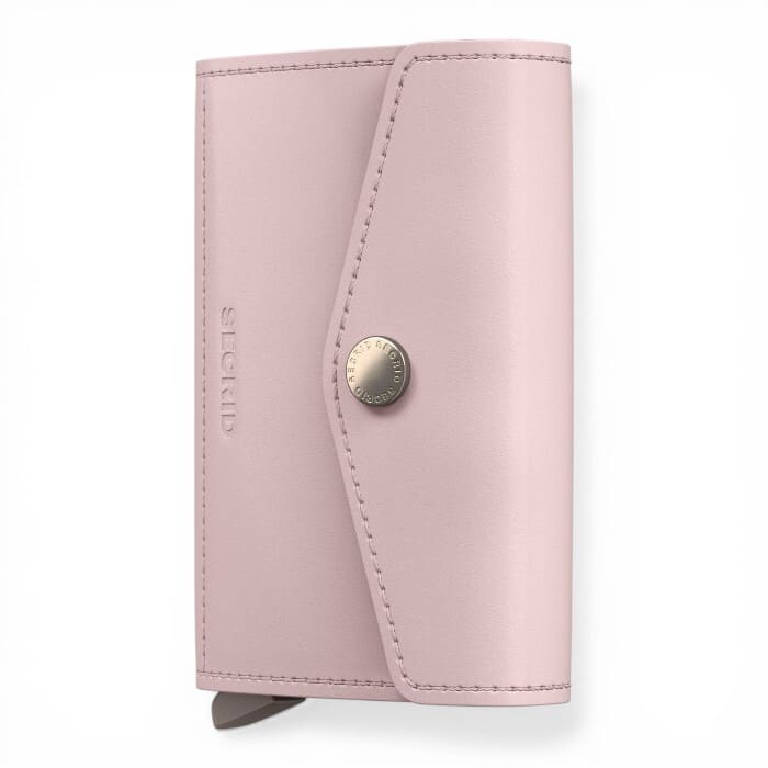 Secrid Envelope Original Ballet pelle liscia rosa