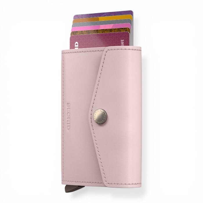 Secrid Envelope Original Ballet pelle liscia rosa