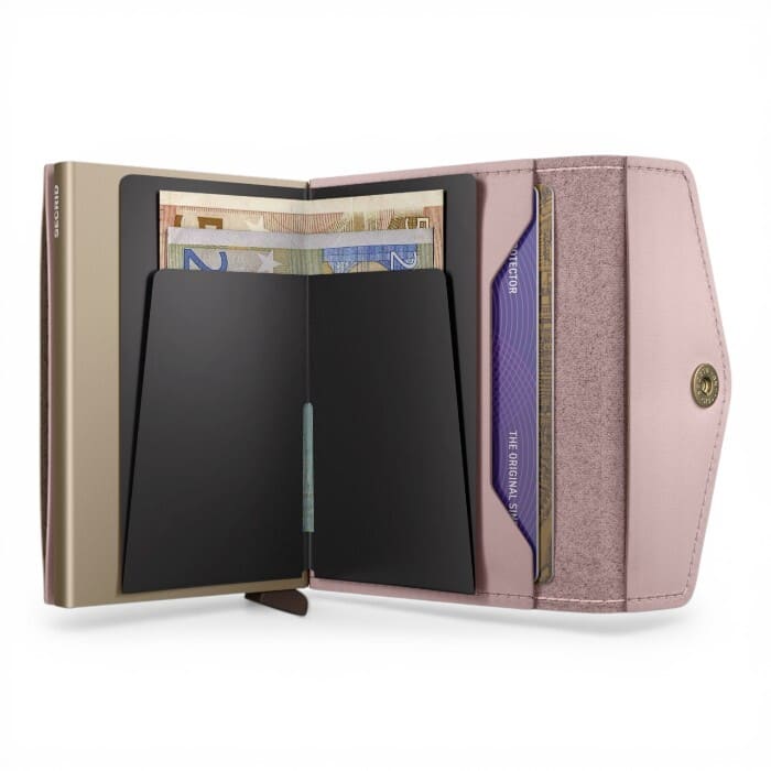 Secrid Envelope Original Ballet pelle liscia rosa
