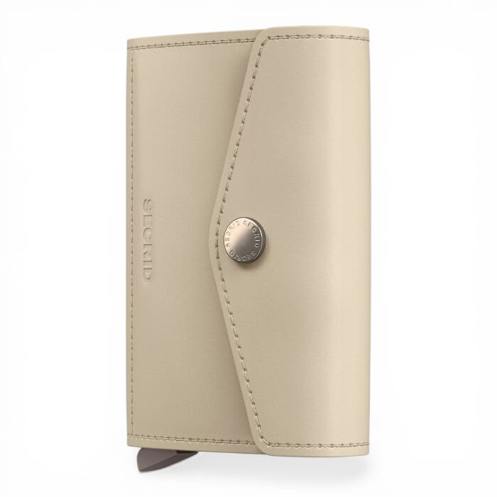 Secrid Envelope Original Latte pelle liscia