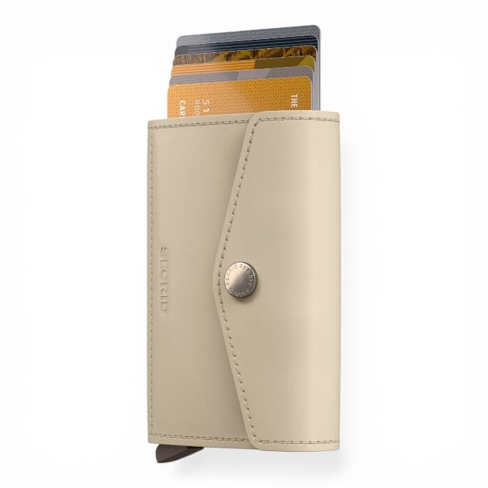 Secrid Envelope Original Latte pelle liscia