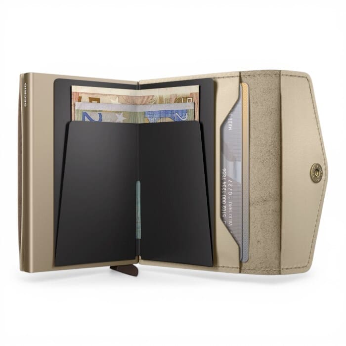 Secrid Envelope Original Latte pelle liscia