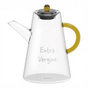 Oliera WD Lifestyle vetro borosilicato manico giallo