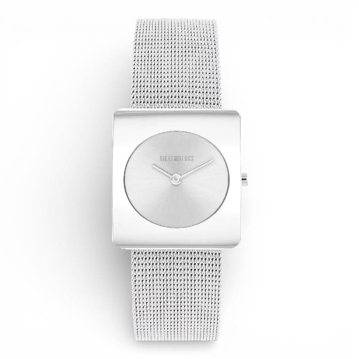 Orologio donna Bikkembergs Aurealis acciaio con maglia Milano