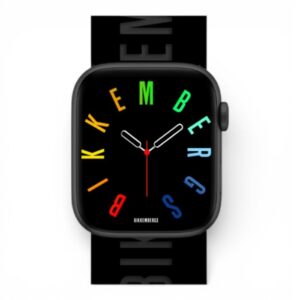 Smartwatch Bikkembergs Medium nero con cinturino silicone