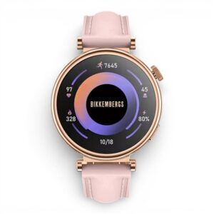 Smartwatch Bikkembergs Grace rosa con cinturino in pelle
