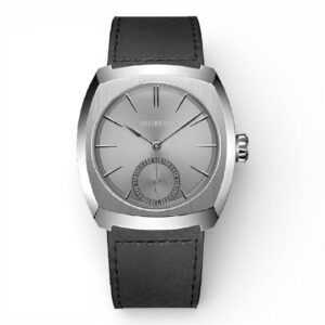 Orologio uomo Bikkembergs Orbis acciaio con cinturino pelle nera