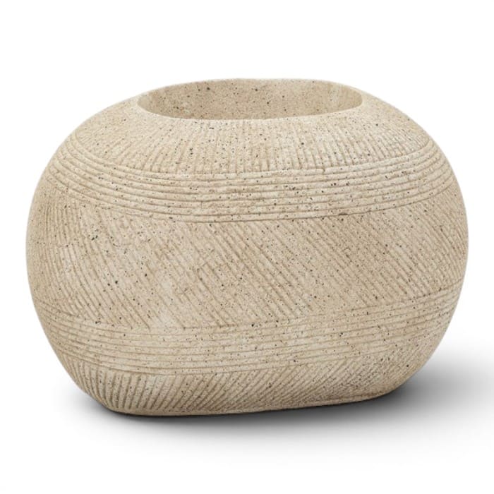 Porta vaso Mauro Ferretti Stone da esterno effetto pietra 54,5 cm