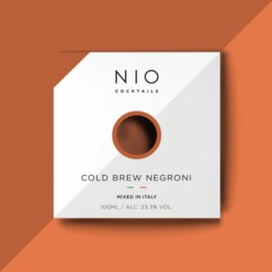 Nio Cocktails Cold Brew Negroni cocktail ready to drink al caffè