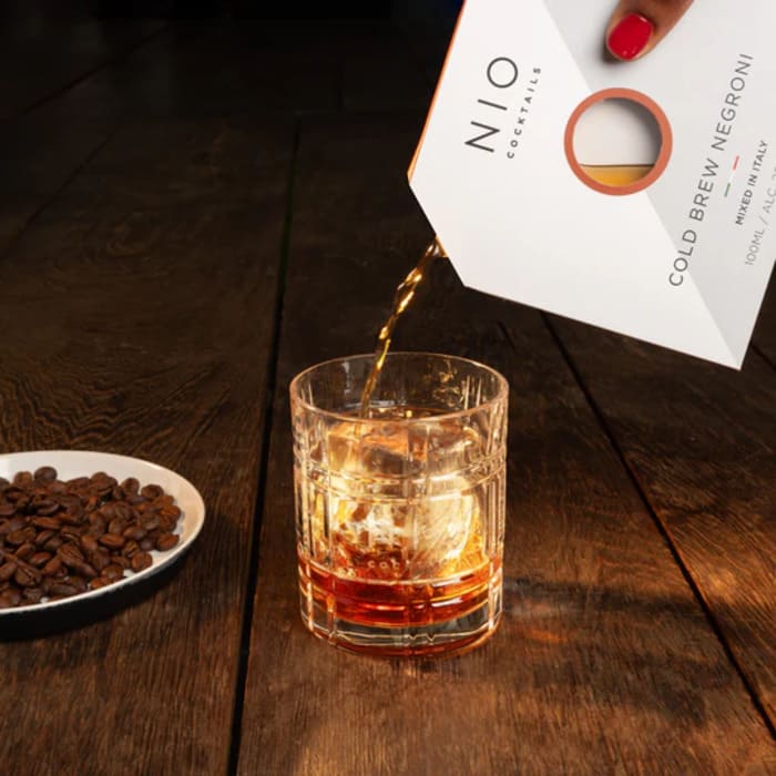 Nio Cocktails Cold Brew Negroni cocktail ready to drink al caffè