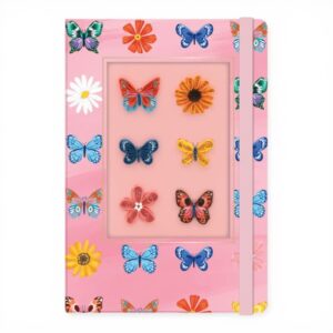 Notebook Origamo Butterflies copertina filigrana carta farfalle