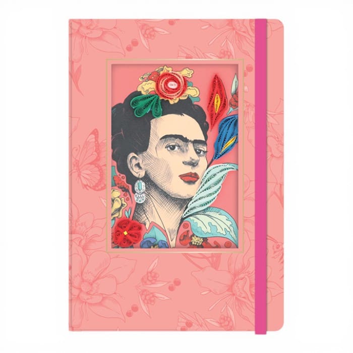 Notebook Origamo Frida Kahlo copertina filigrana carta