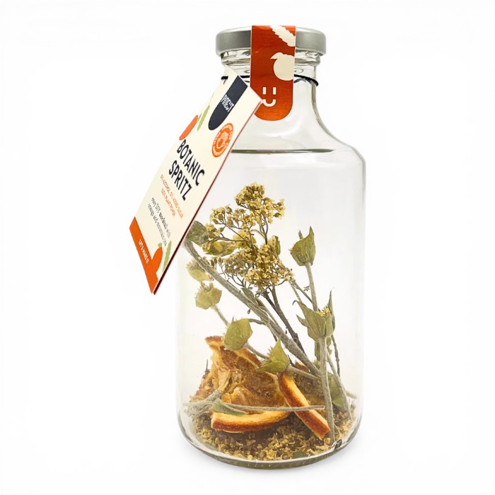 Pineut cocktail botanic balance preparato bottiglia bio