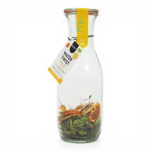 Pineut WaterTwist agrumi menta verbena preparato bottiglia bio