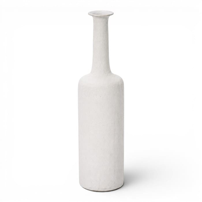 Bottiglia Metal Concrete Bianco Bruco