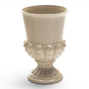 Coppa ceramica Baroque Crema Bruco