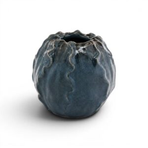 Vaso ceramica Lava Grigio Londra piccolo Bruco