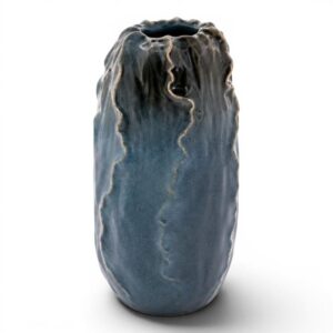 Vaso ceramica Lava Grigio Londra alto Bruco