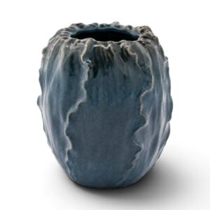 Vaso ceramica Lava Grigio Londra Bruco