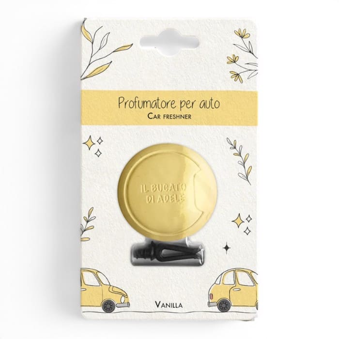 Profumatore auto Deocar Vanilla Il Bucato di Adele