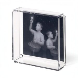 Linee Recanati Cash Svuota Tasche Stelle in metacrilato 18x18x5 cm