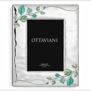 Ottaviani Portafoto edera 18x24 cm Mirosilver