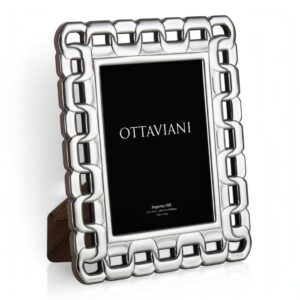 Ottaviani Portafoto maglia 13x18 cm Mirosilver