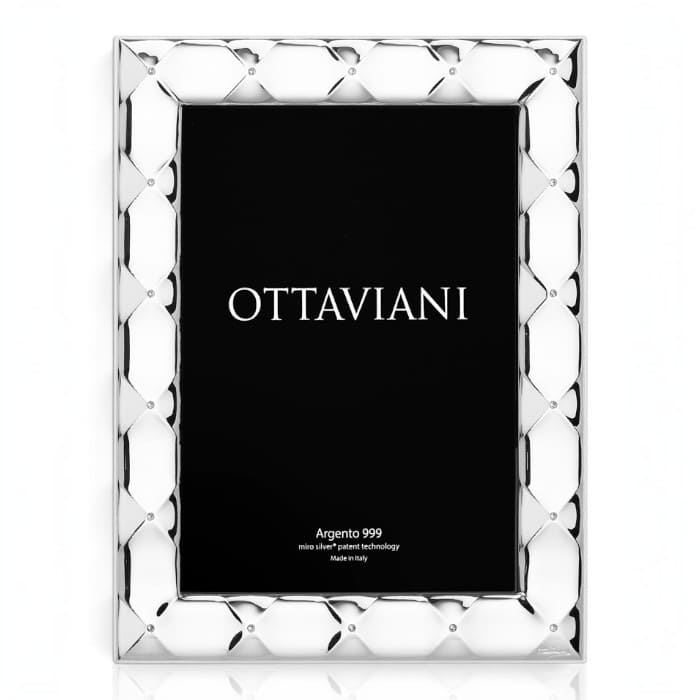 Ottaviani Portafoto principessa 13x18 cm Mirosilver