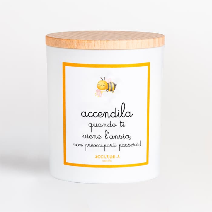 Candela Accendila Ansia Kumquat e Pompelmo Rosa 200 g