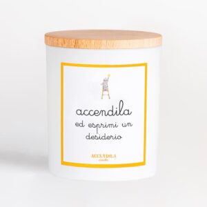 Candela Accendila Desiderio Ribes Nero e Fragole 200 g