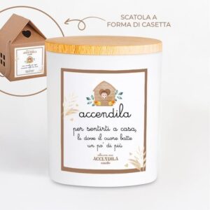 Candela Accendila Sentirti a Casa Profumo di Casa 200 g