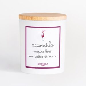 Candela Accendila Wine Ribes Nero e Fragole 200 g
