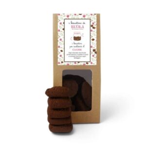 Bevila Biscottini Cuore Cioccolato e Sale Maldon 180 g