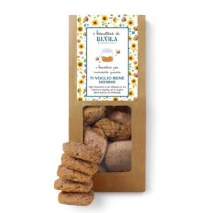Bevila Biscottini Ti Voglio Bene Nonno al Cioccolato 180 g