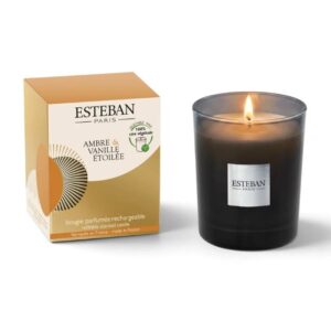 Candela profumata Initial Esteban Ambra e Vaniglia Stellare 180 g